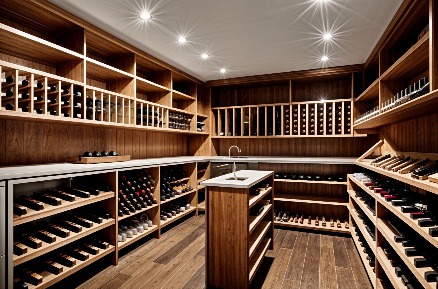 Midcentury Wine Cellar