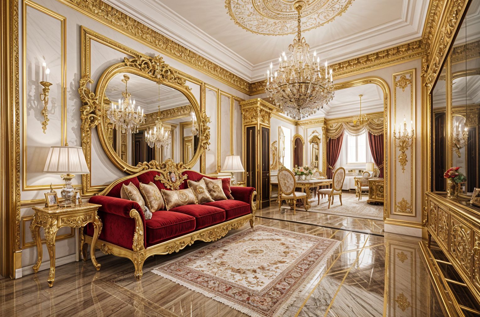 Baroque style Living Room