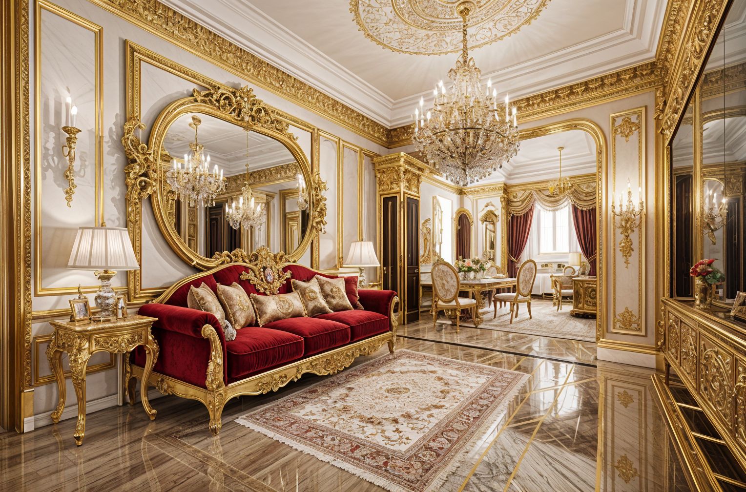 Baroque Living Room