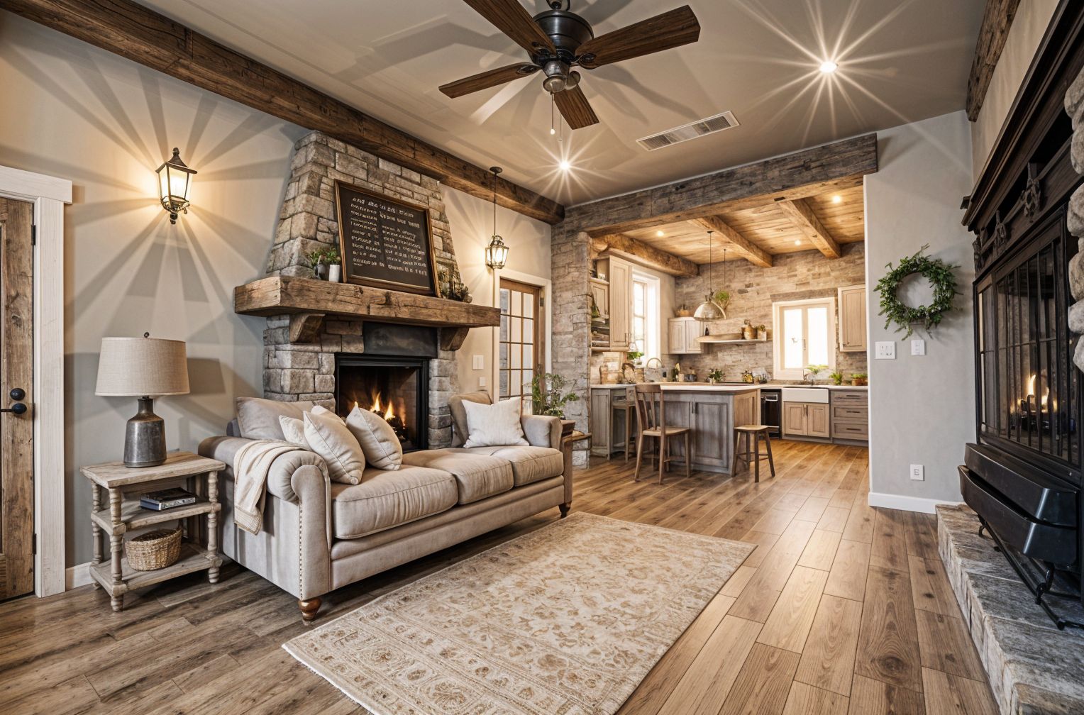 Farmhouse style Living Room