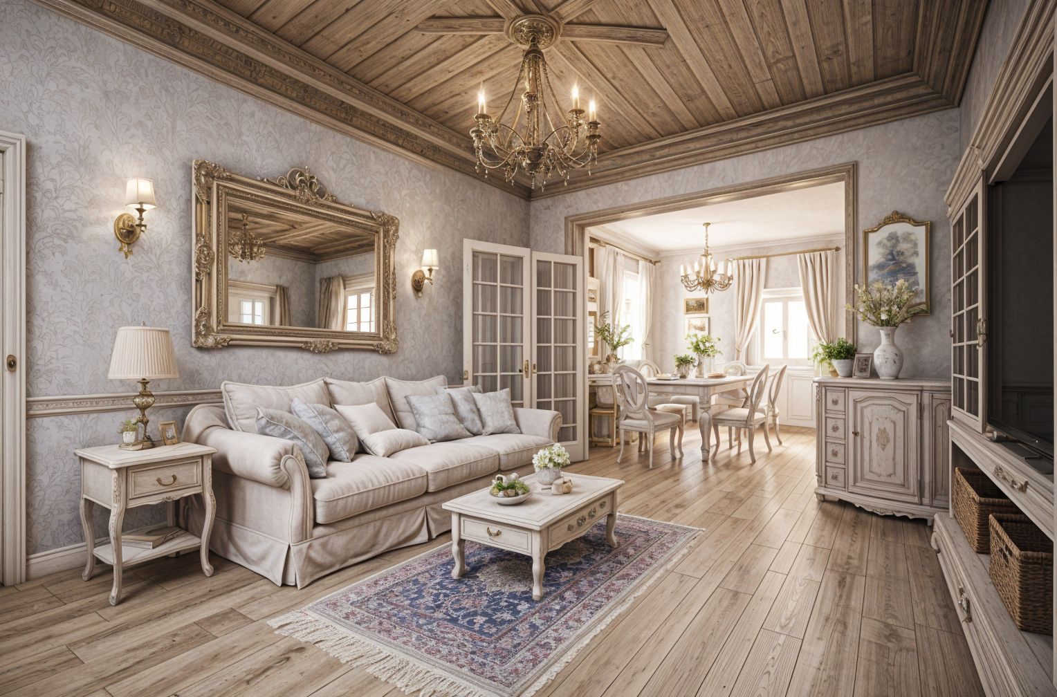 French Country style Living Room