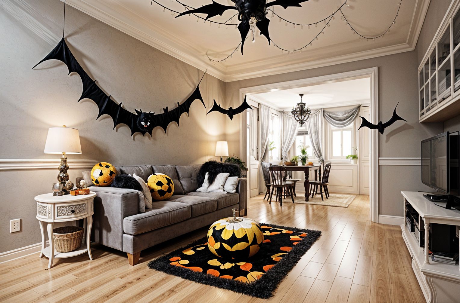 Halloween Living Room