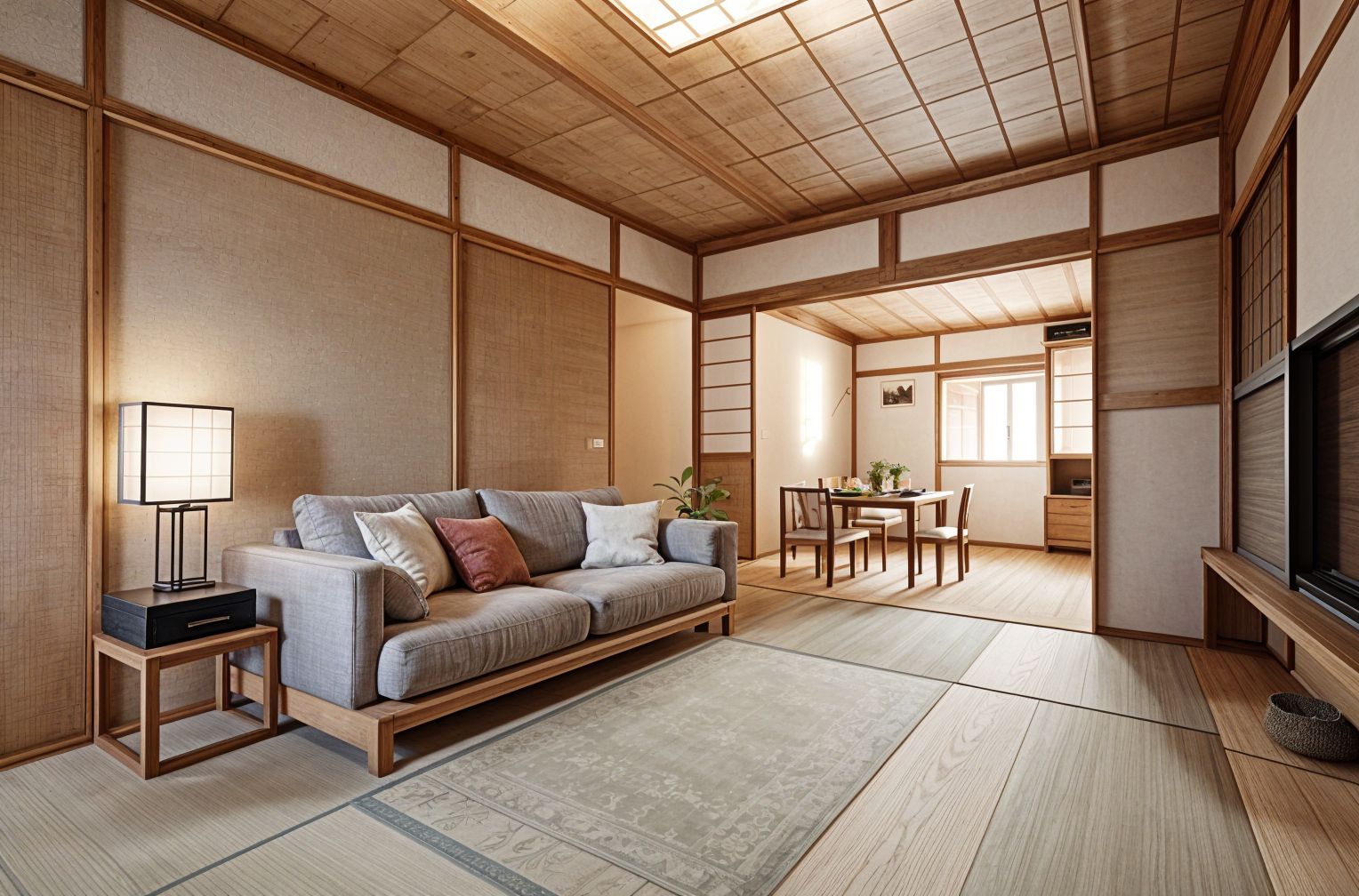 Japanese Design style Living Room