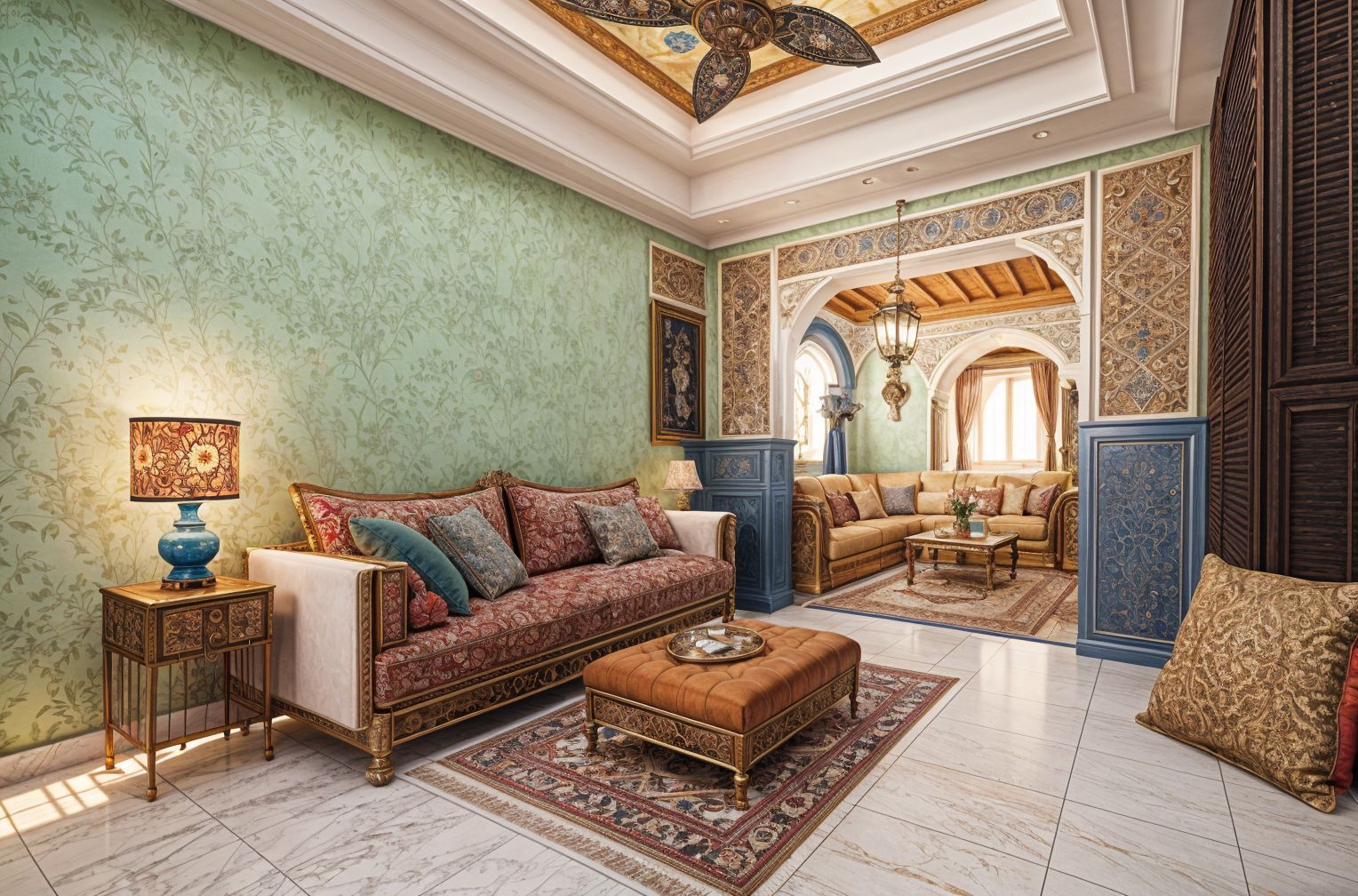 Moroccan Living Room