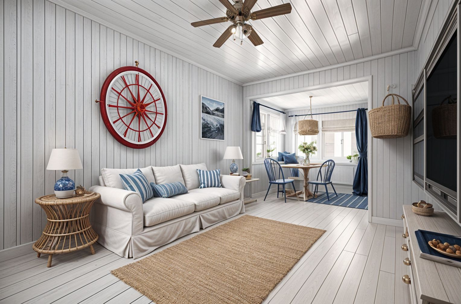 Nautical Living Room