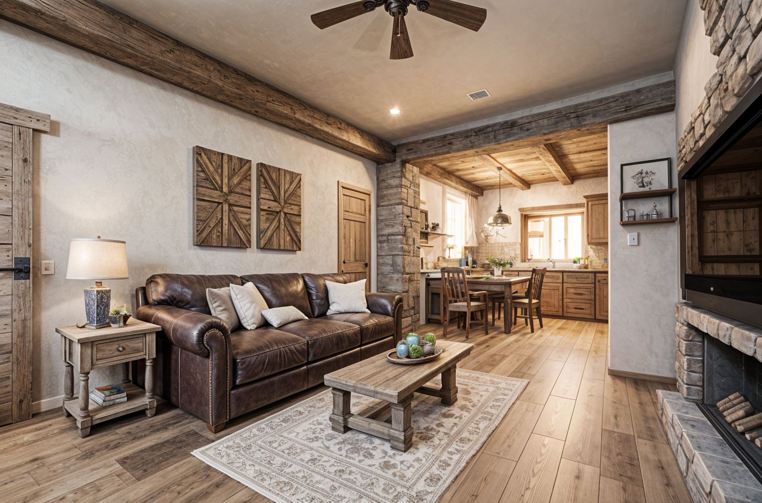 Rustic Living Room