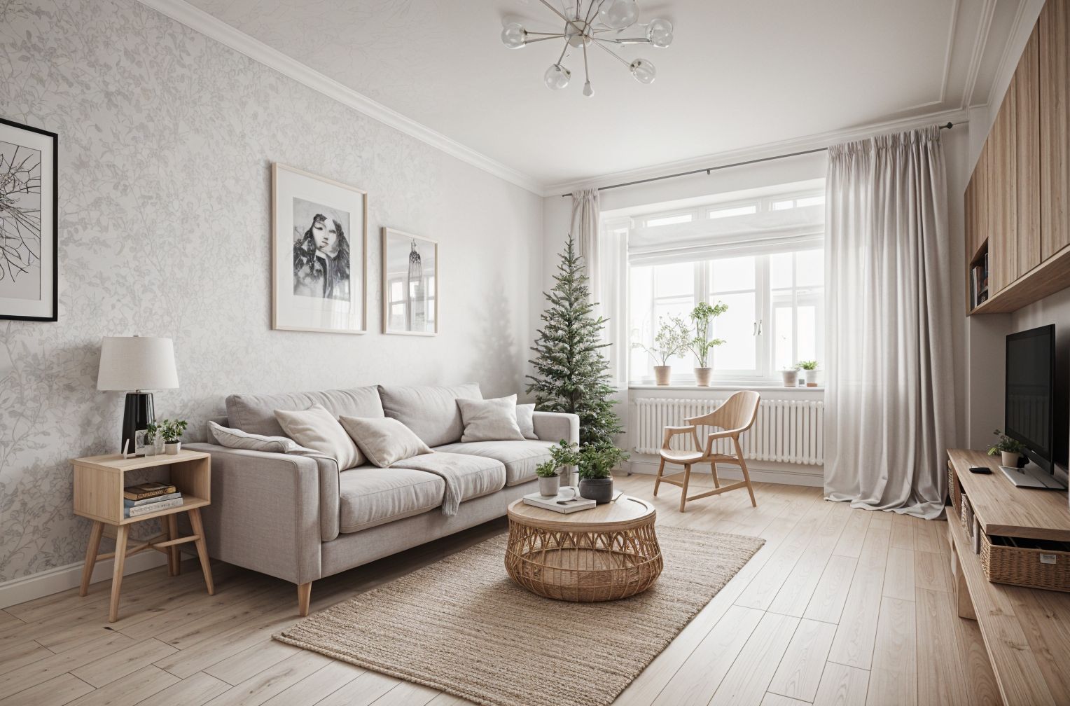 Scandinavian style Living Room