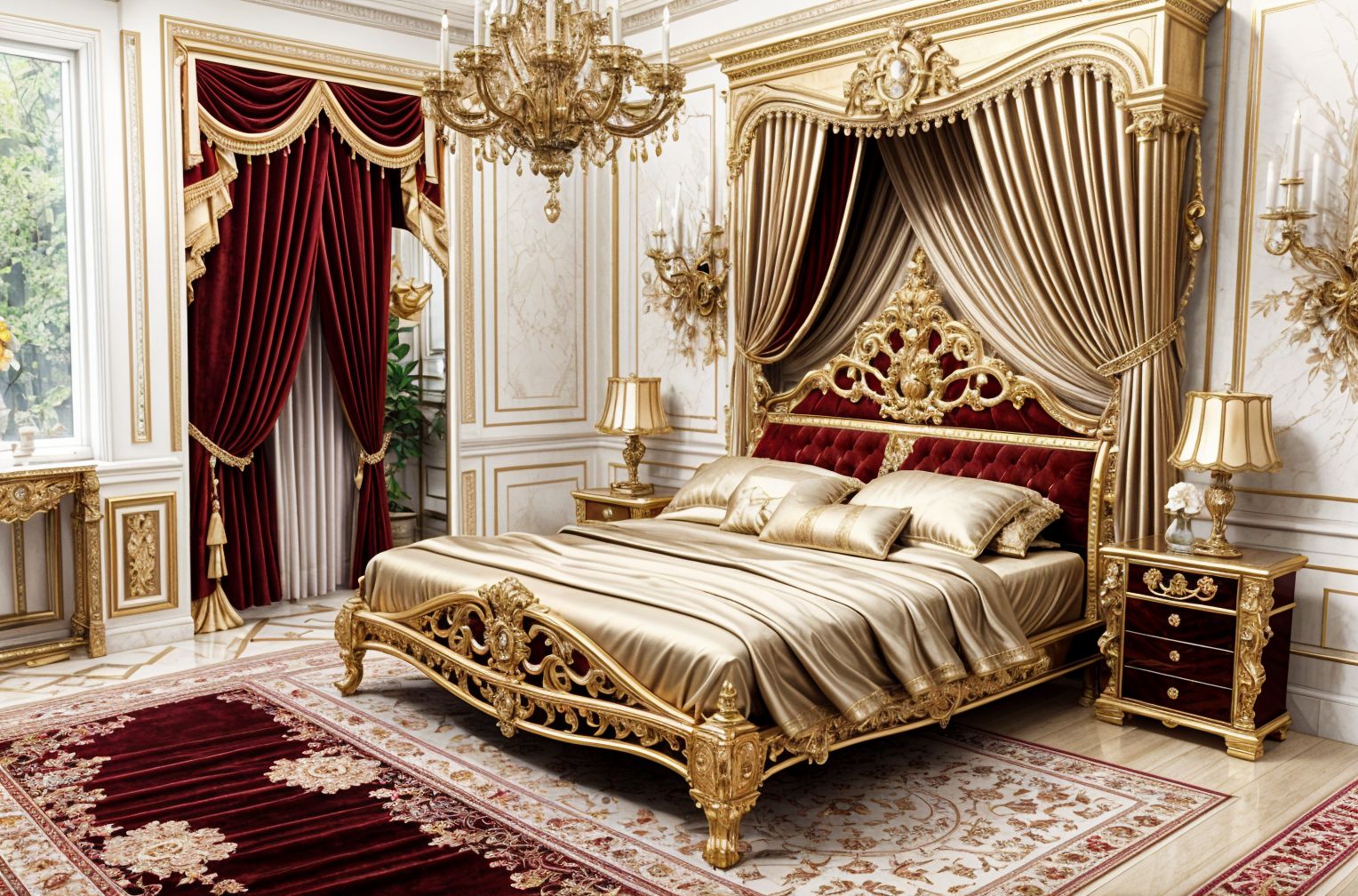 Baroque style Bedroom