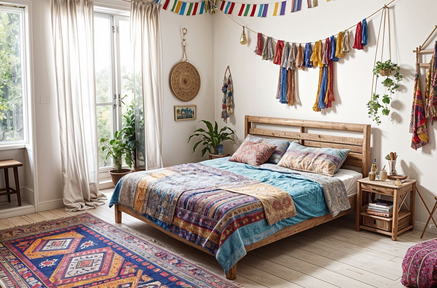 Bohemian style Bedroom