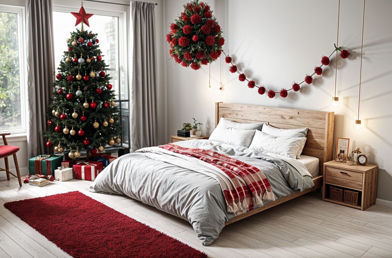 Christmas style Bedroom