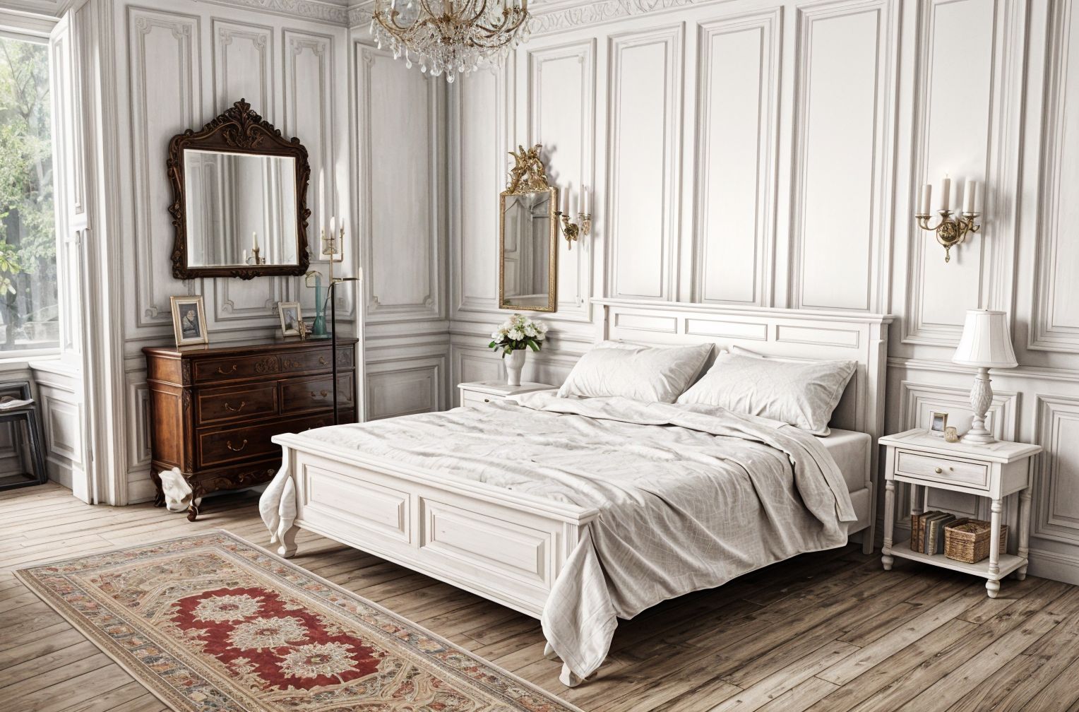Colonial style Bedroom