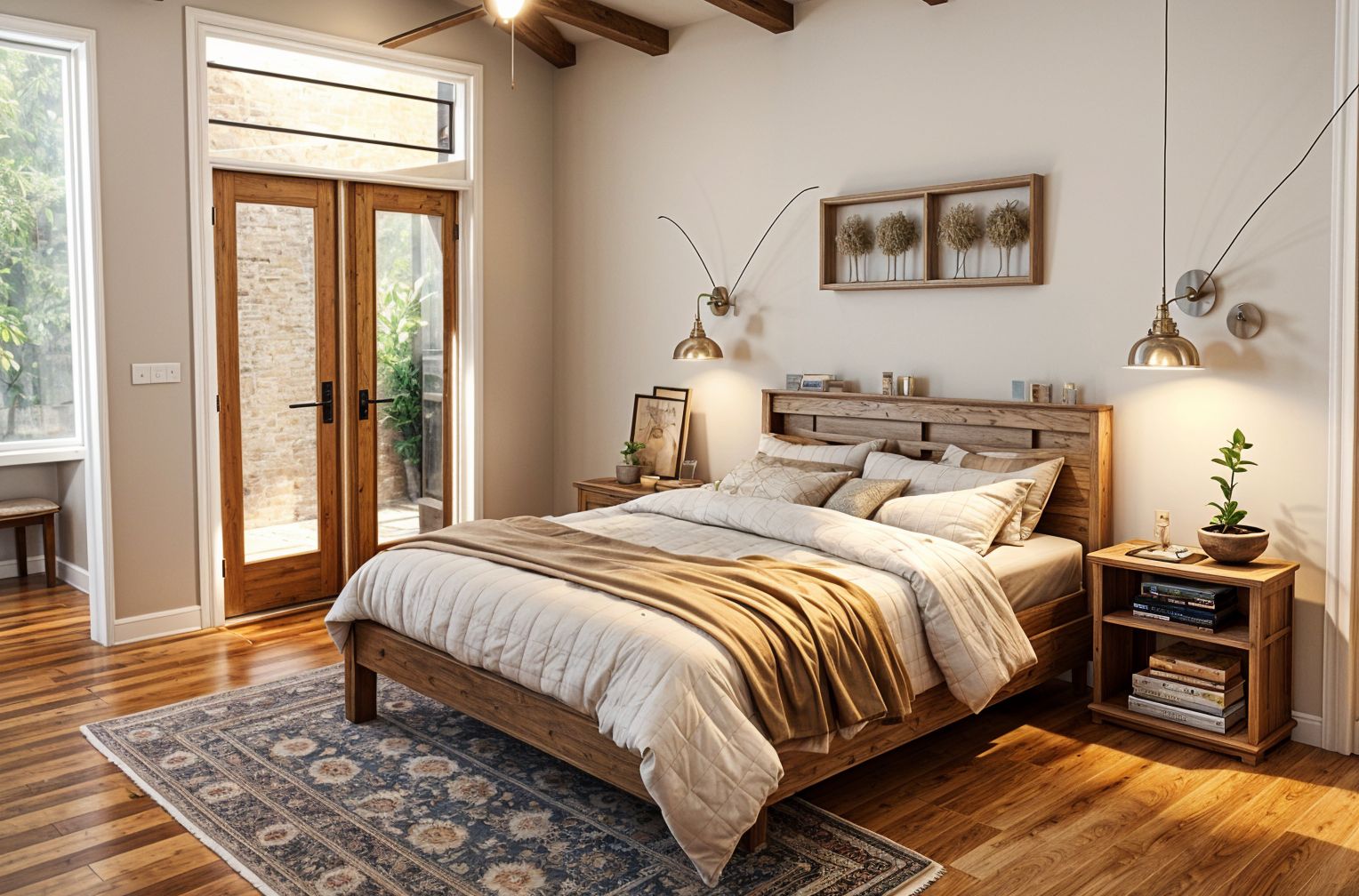 Craftsman style Bedroom