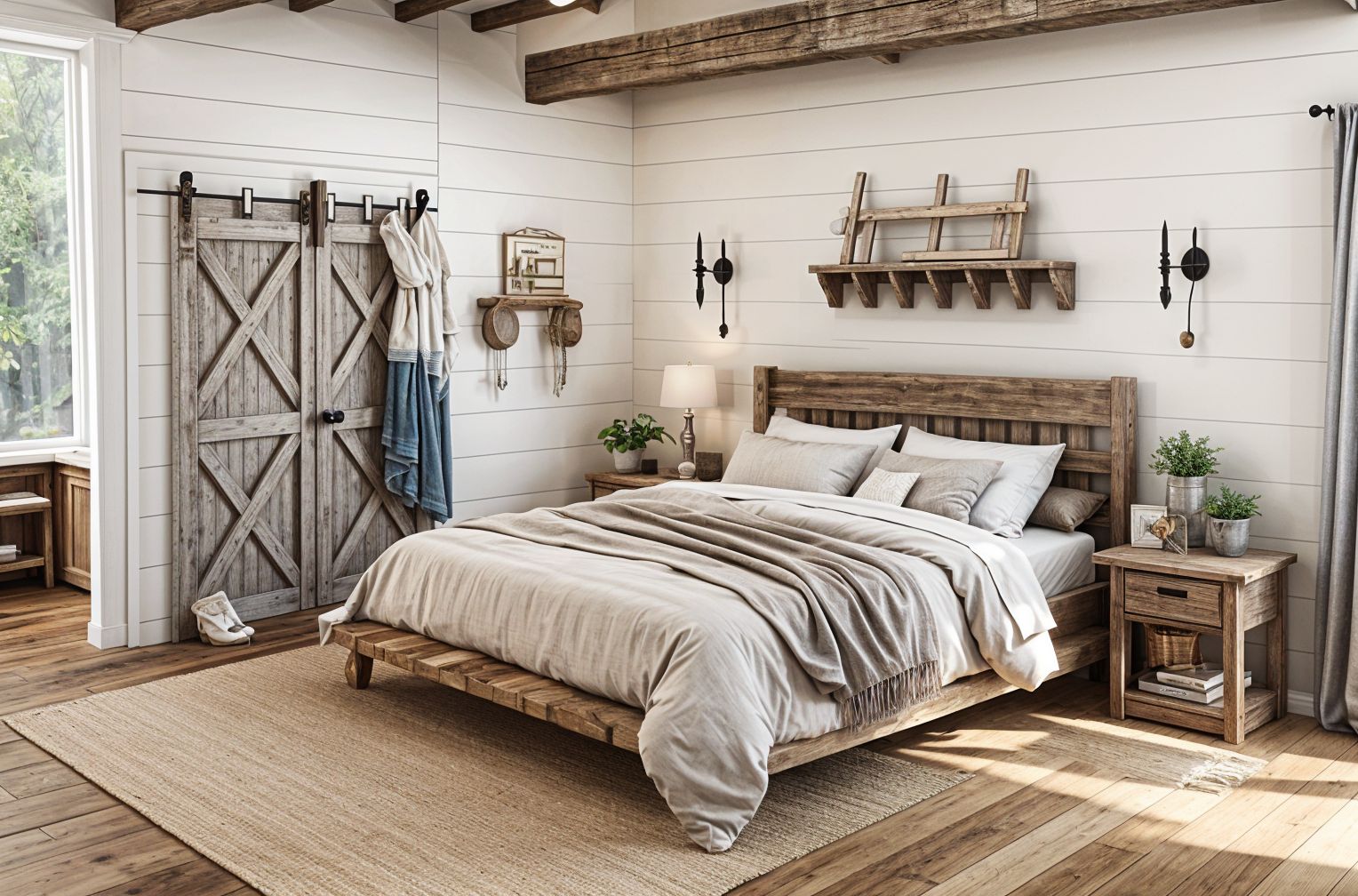 Farmhouse style Bedroom