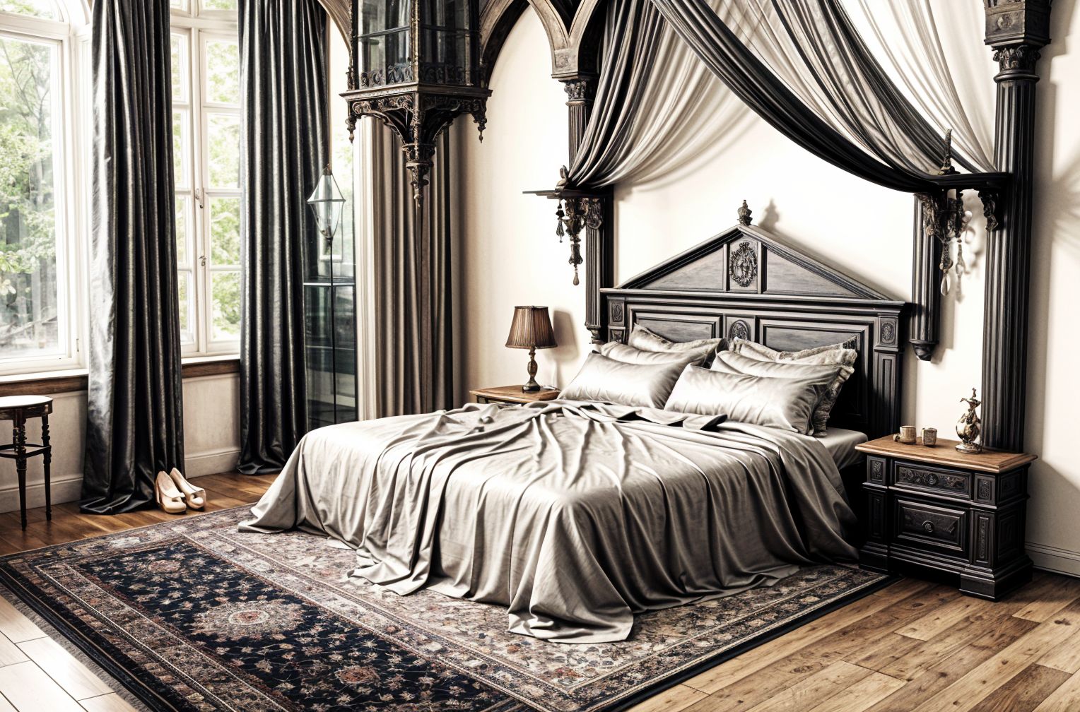 Gothic style Bedroom