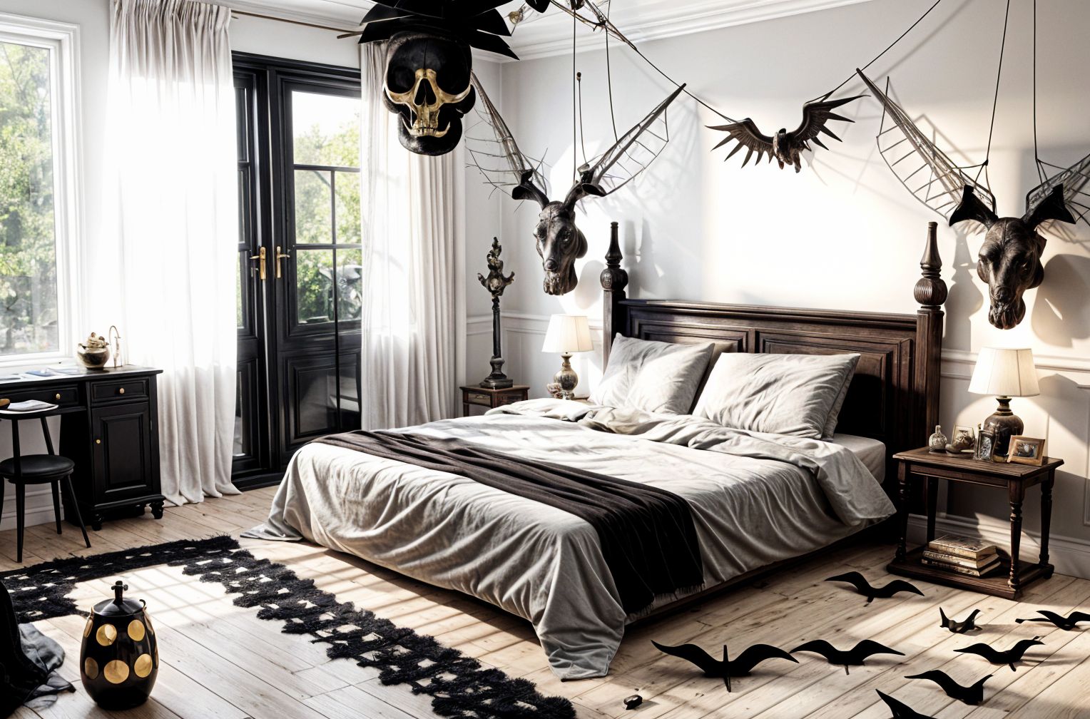 Halloween style Bedroom