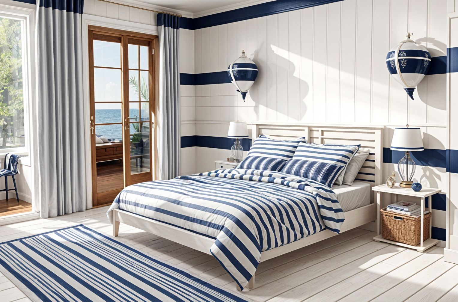 Nautical style Bedroom
