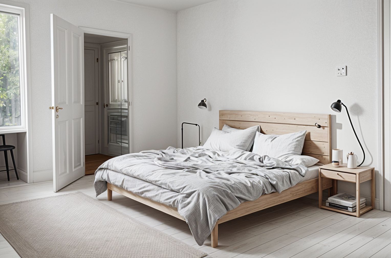 Scandinavian style Bedroom