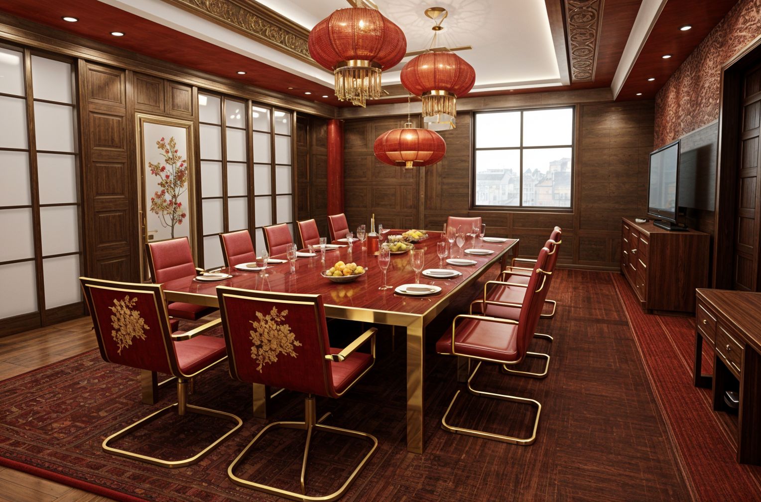 Chinese New Year Board Room