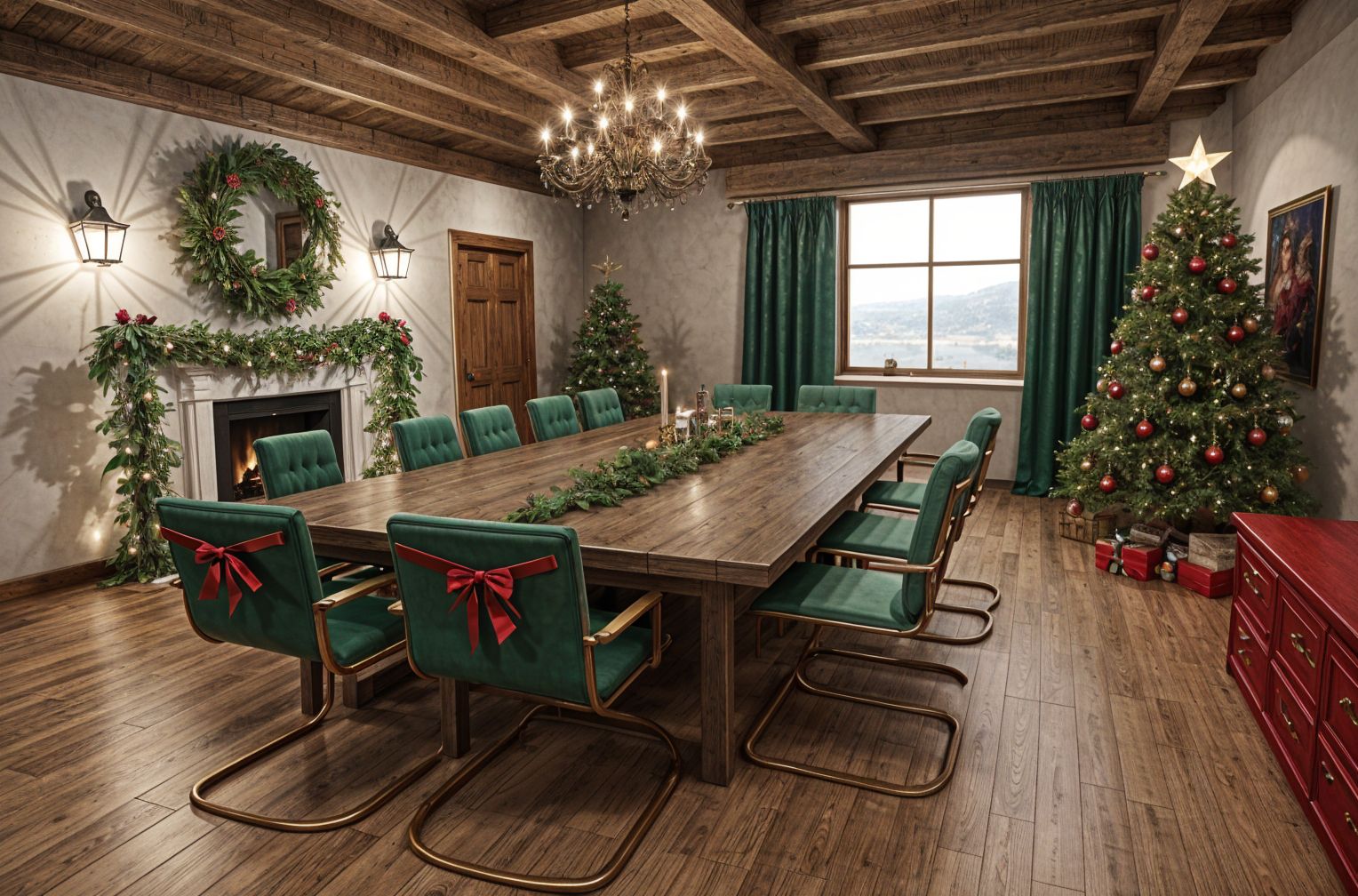 Christmas Board Room