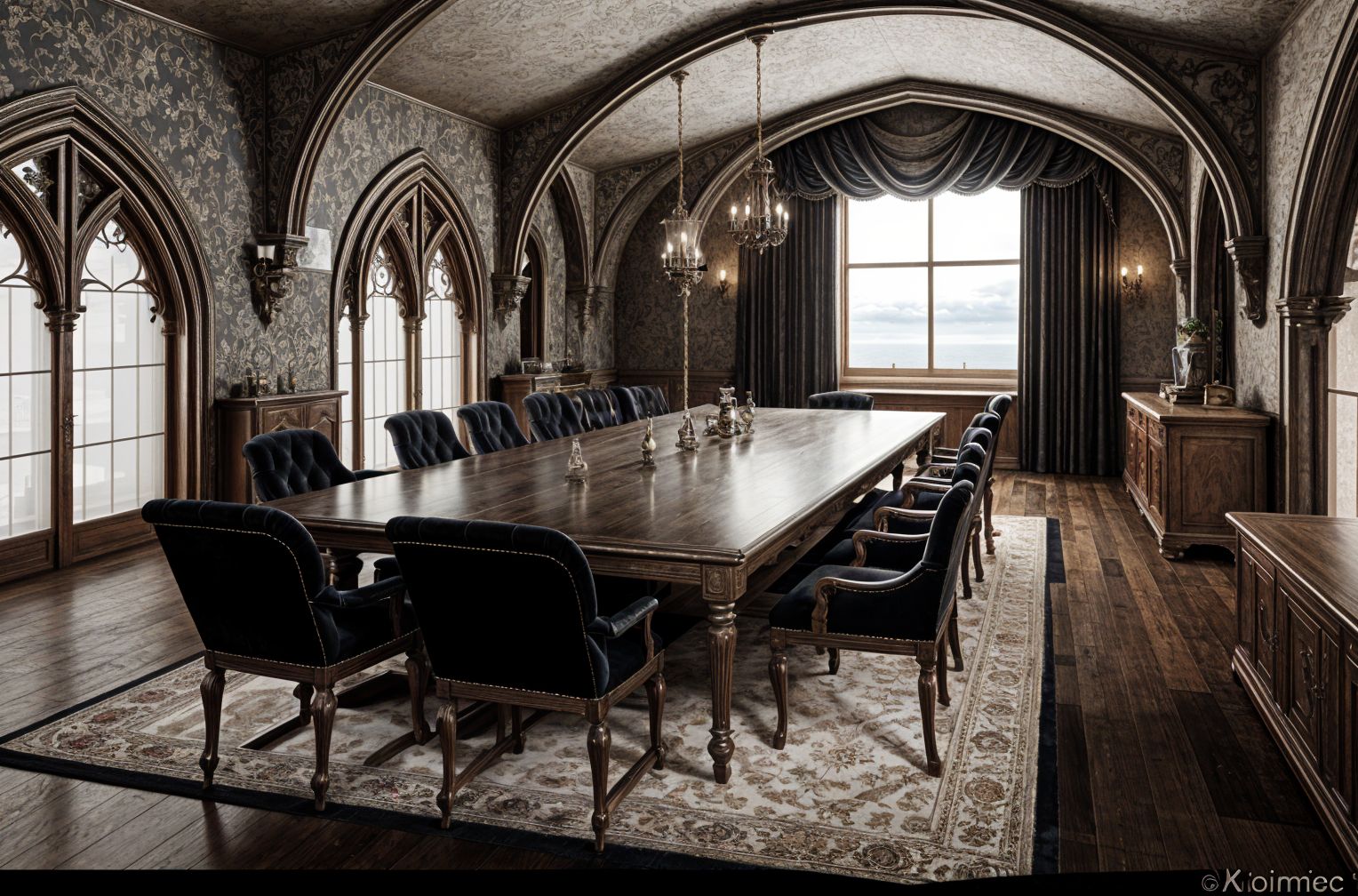 Gothic Board Room
