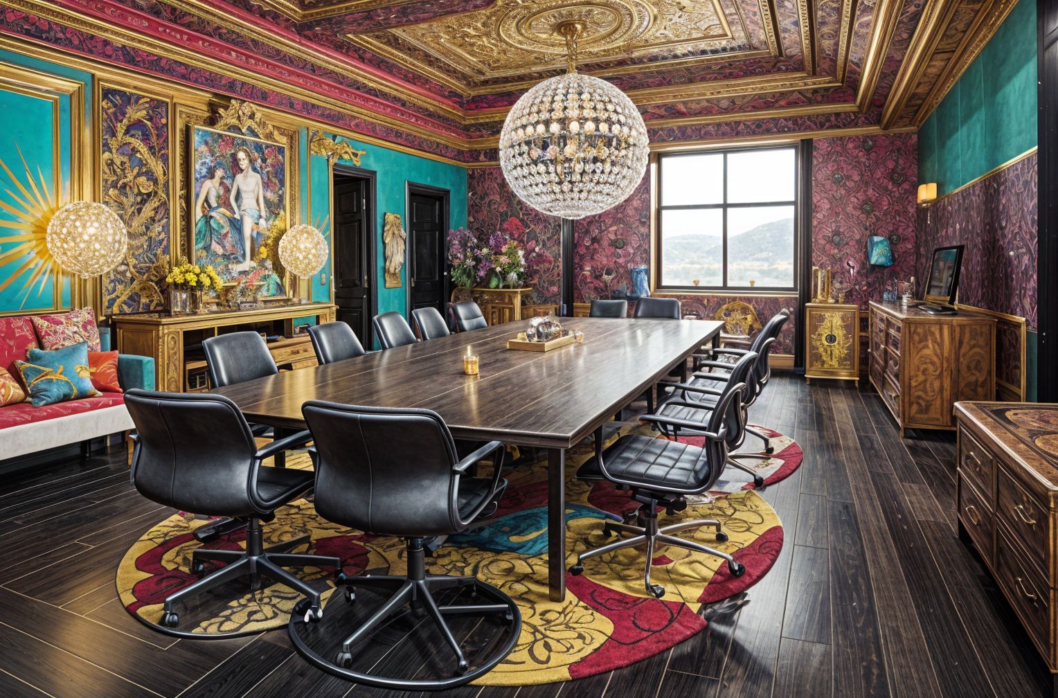 Maximalist Board Room