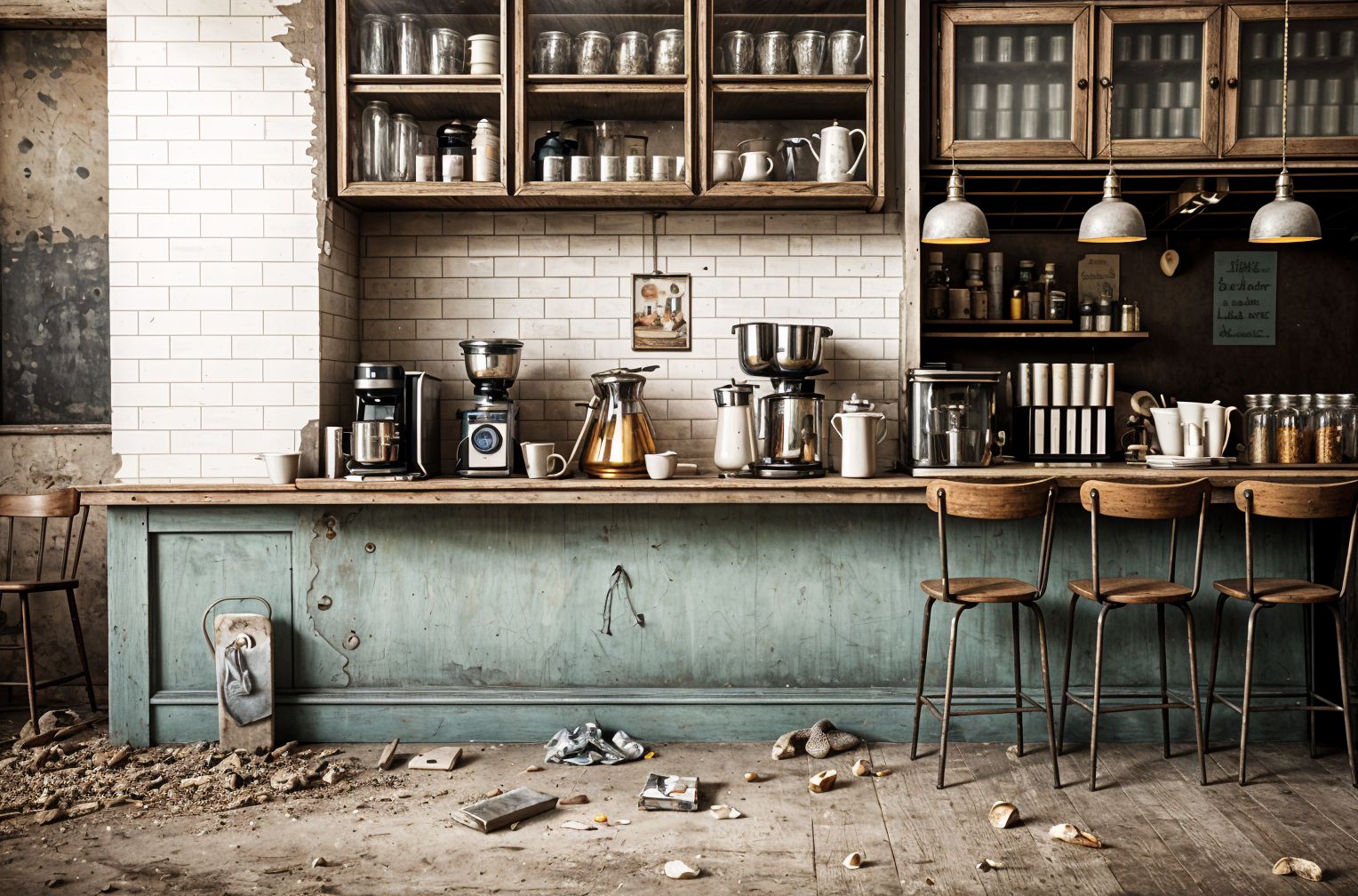 Abandoned Coffee Shop