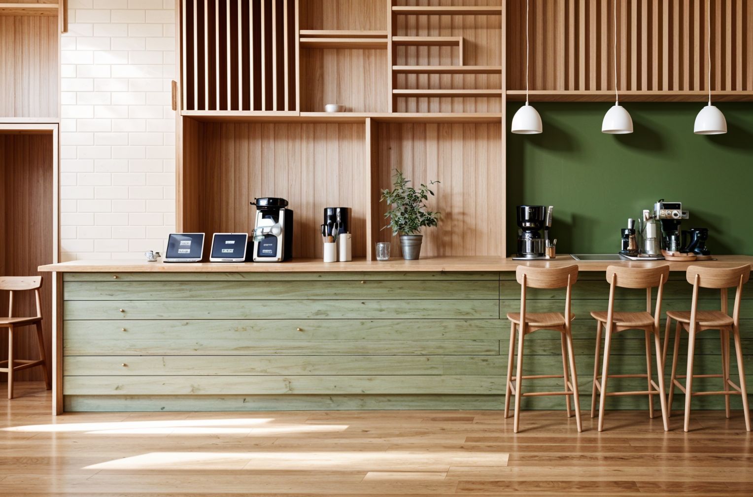 Japanese Design Coffee Shop
