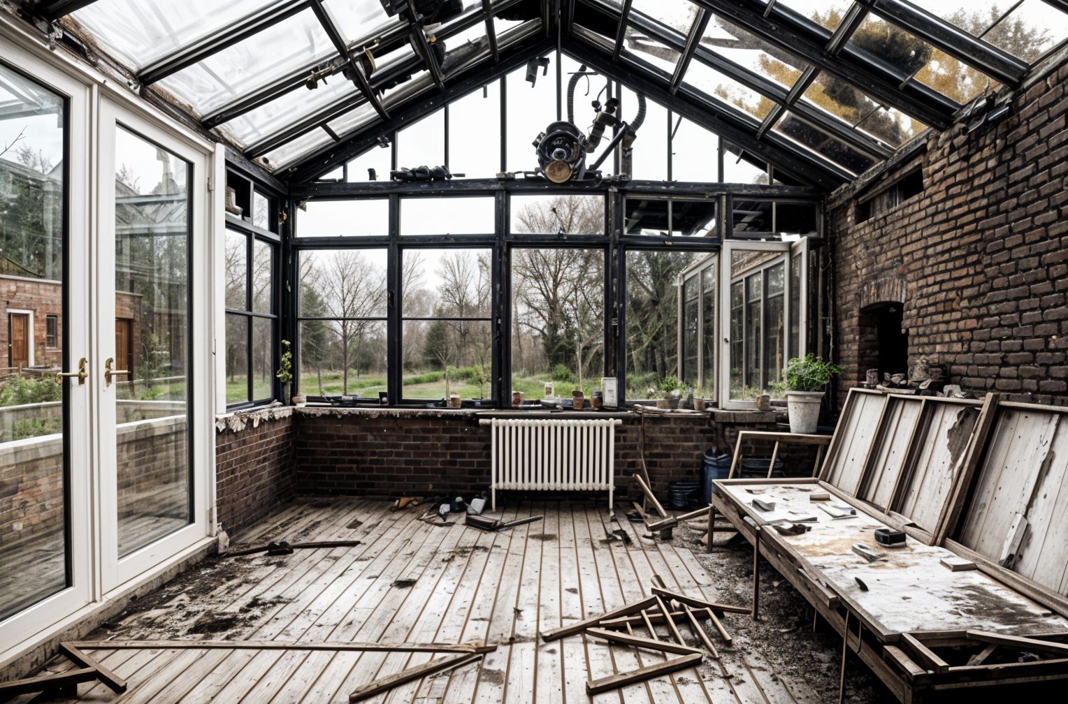 Burned Down Conservatory