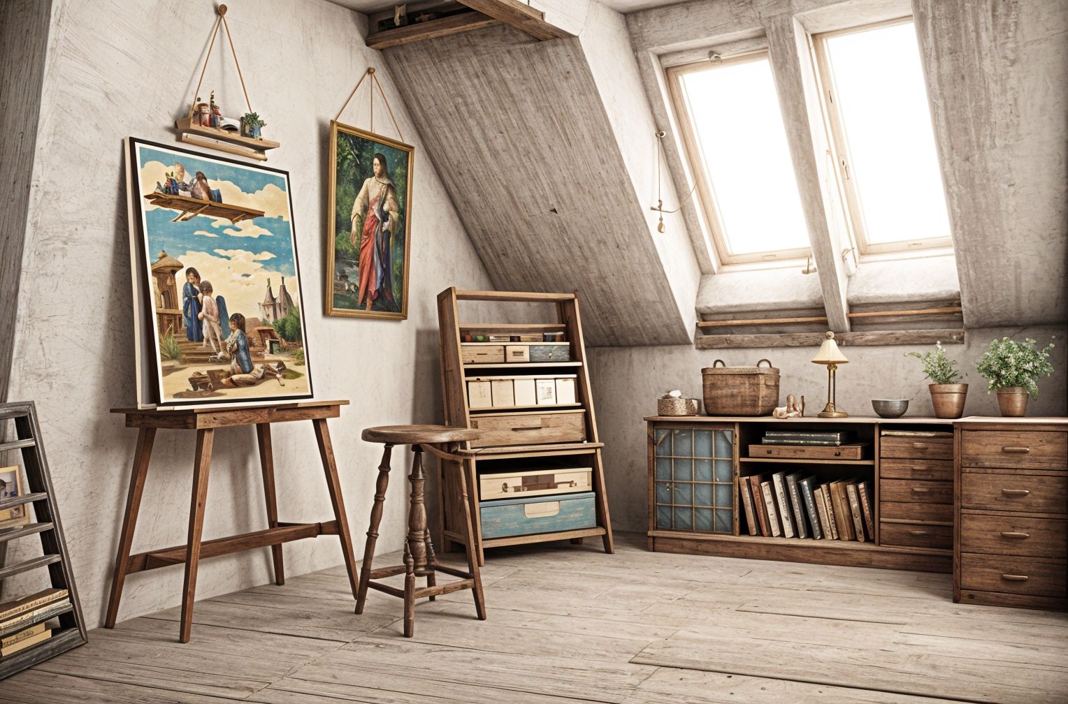 Vintage Art Studio