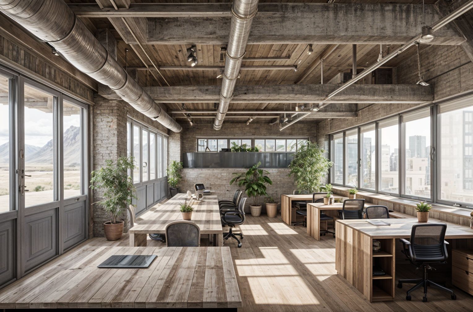 Biophilic Coworking Space