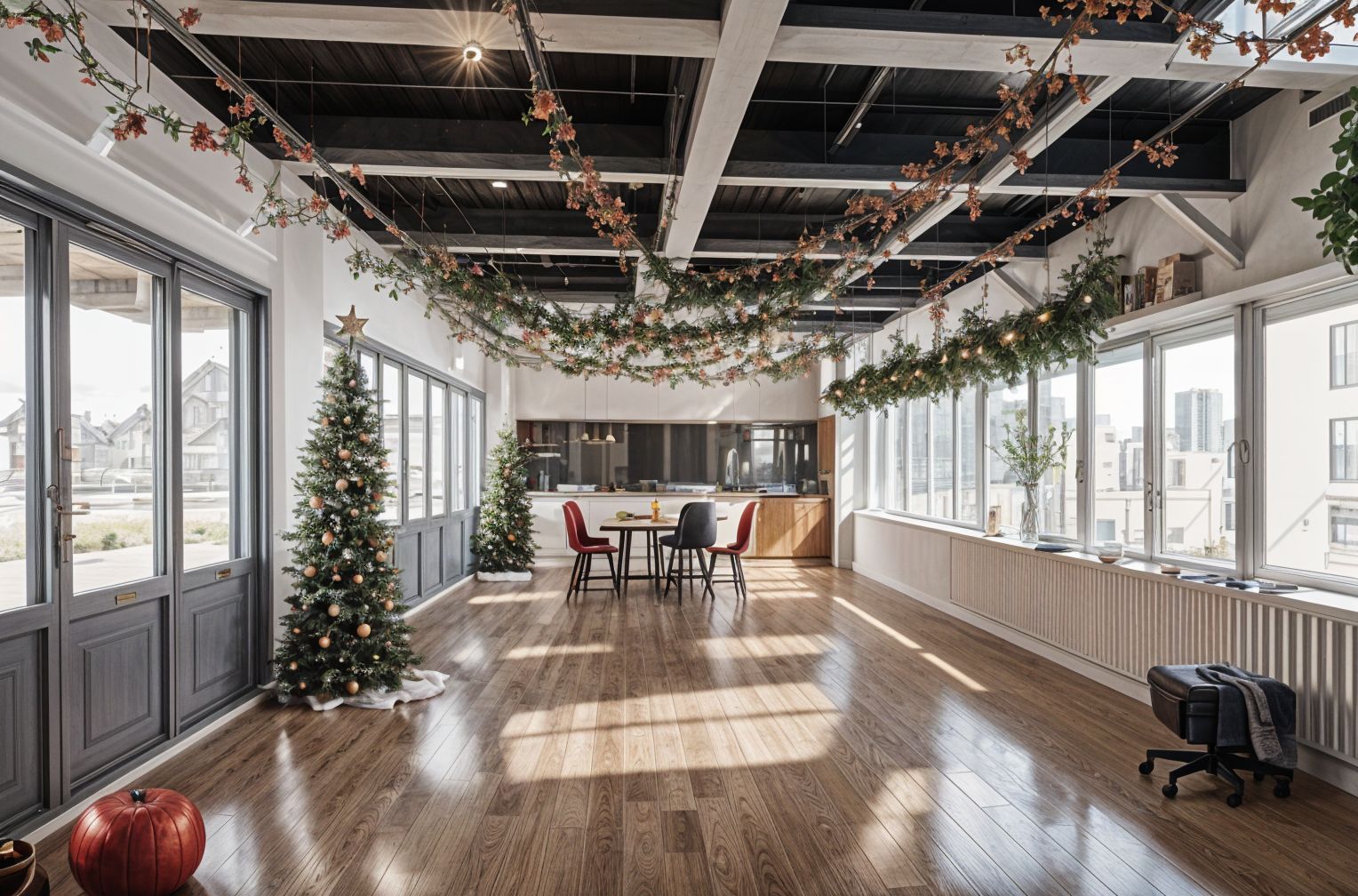 Christmas Coworking Space
