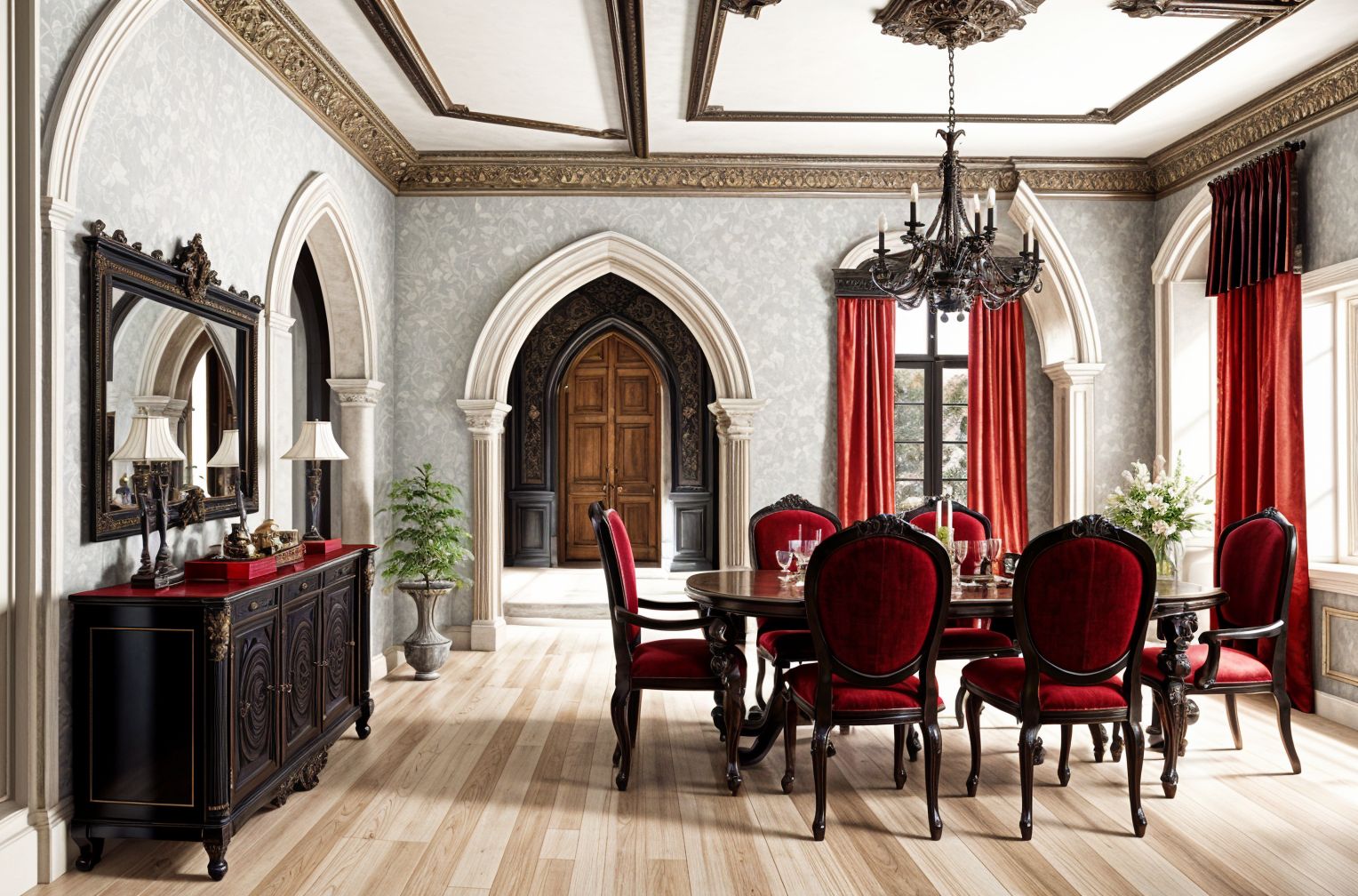 Gothic Dining Room