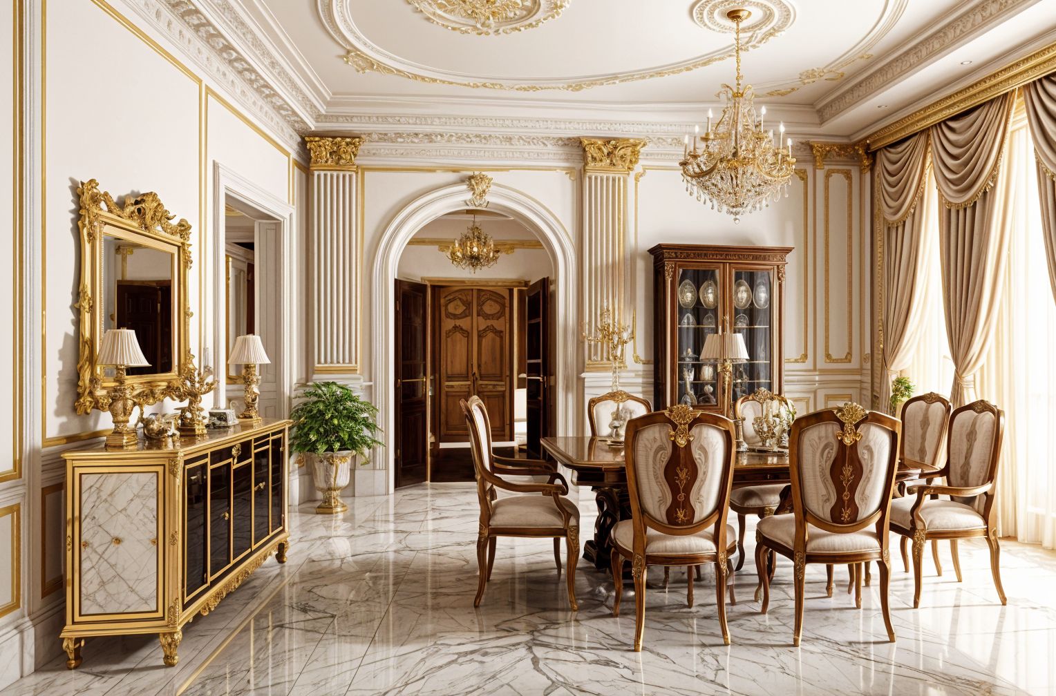 Neoclassic Dining Room