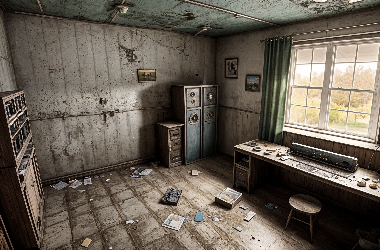 Abandoned Gamer Room