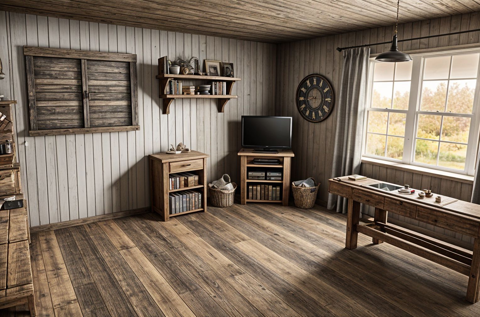Farmhouse Gamer Room