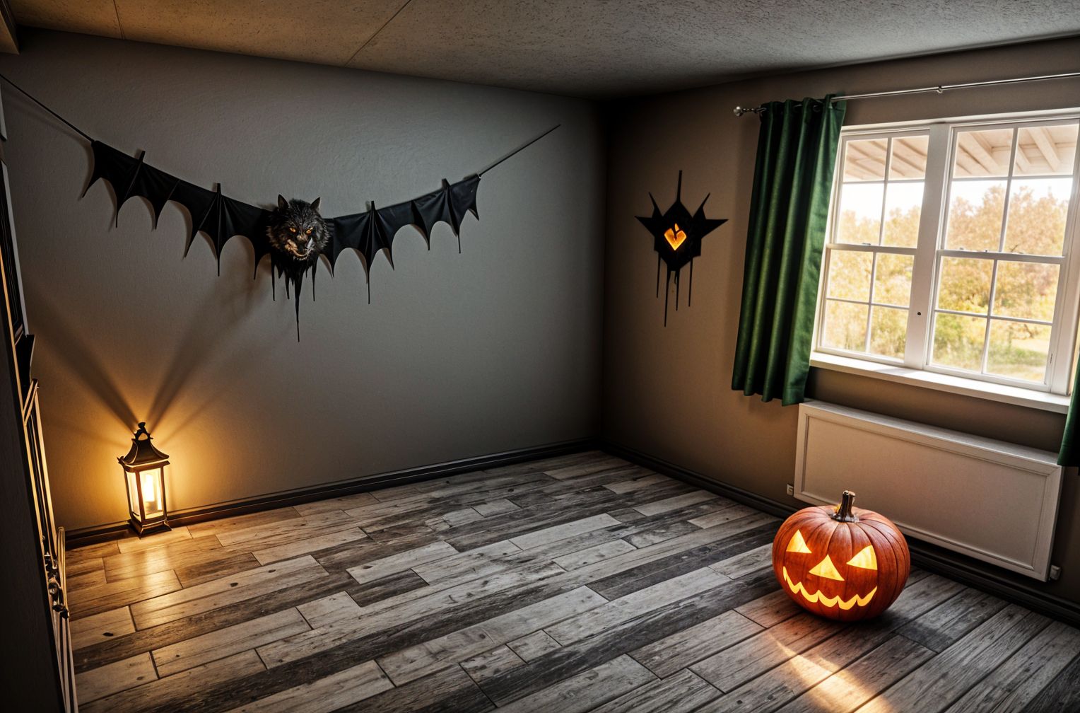 Halloween Gamer Room