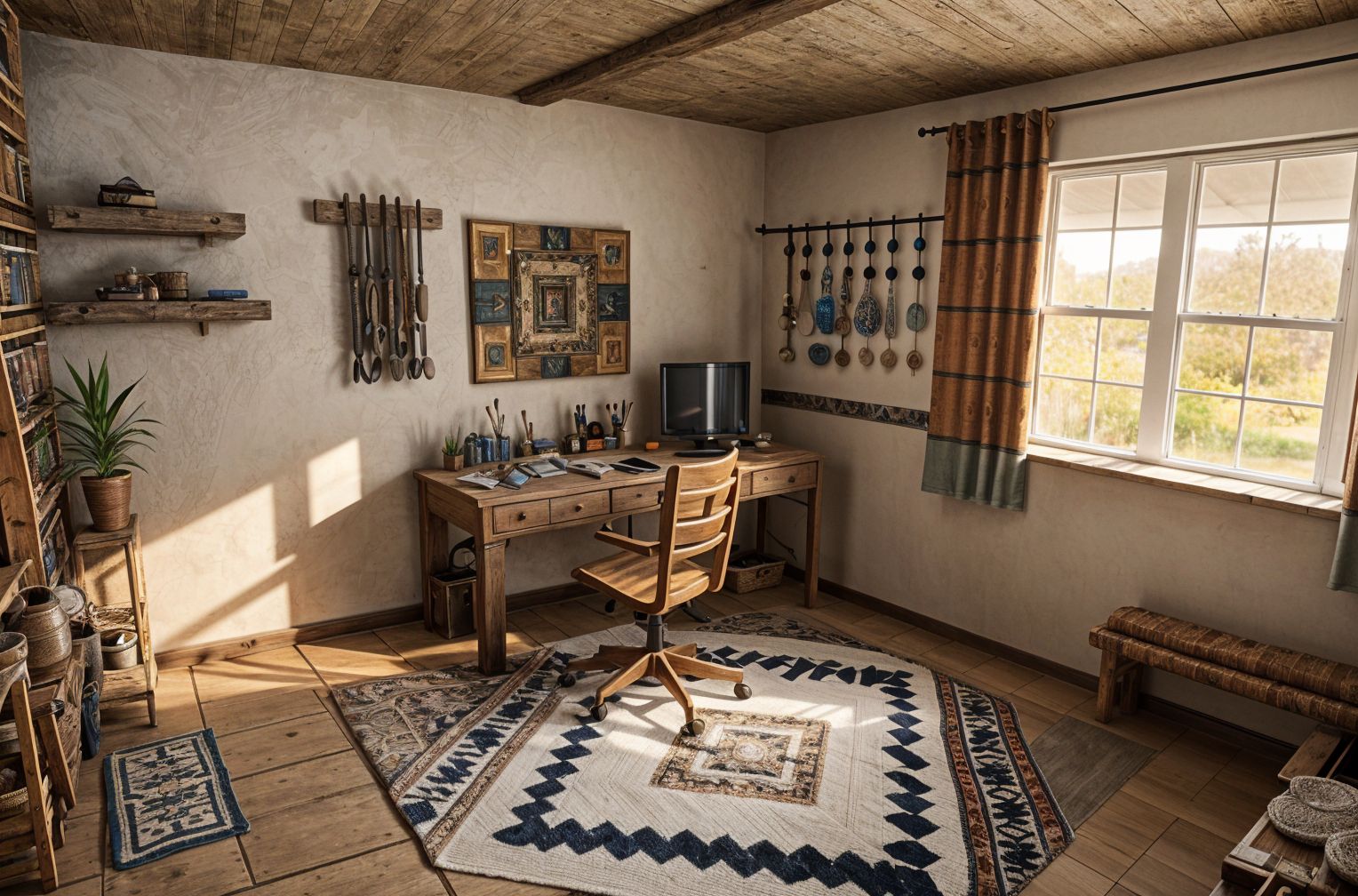 Tribal Gamer Room