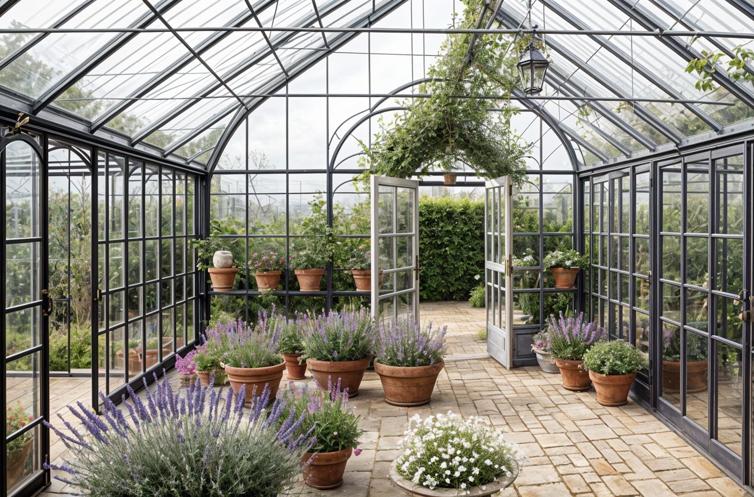 French Country Greenhouse
