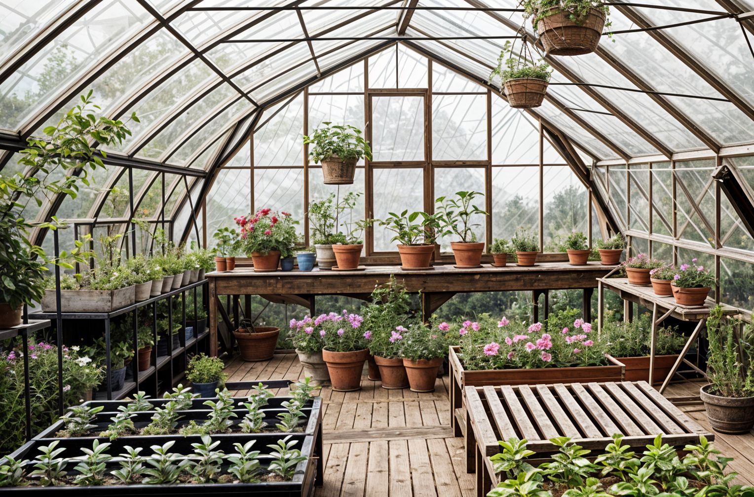 Vintage Greenhouse