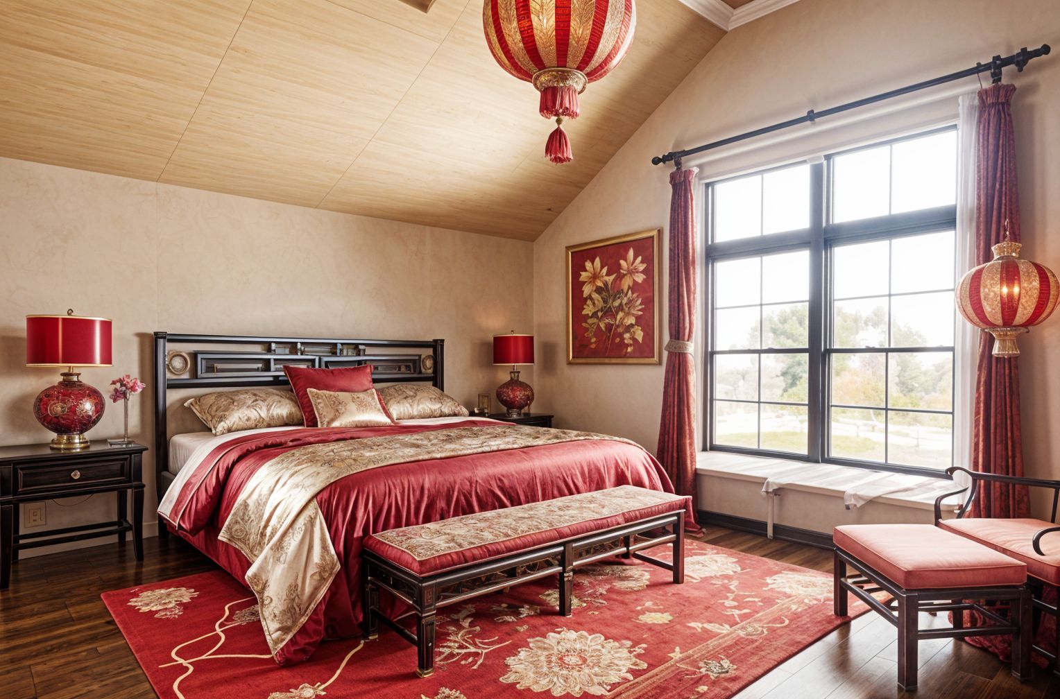 Chinese New Year Guest Room