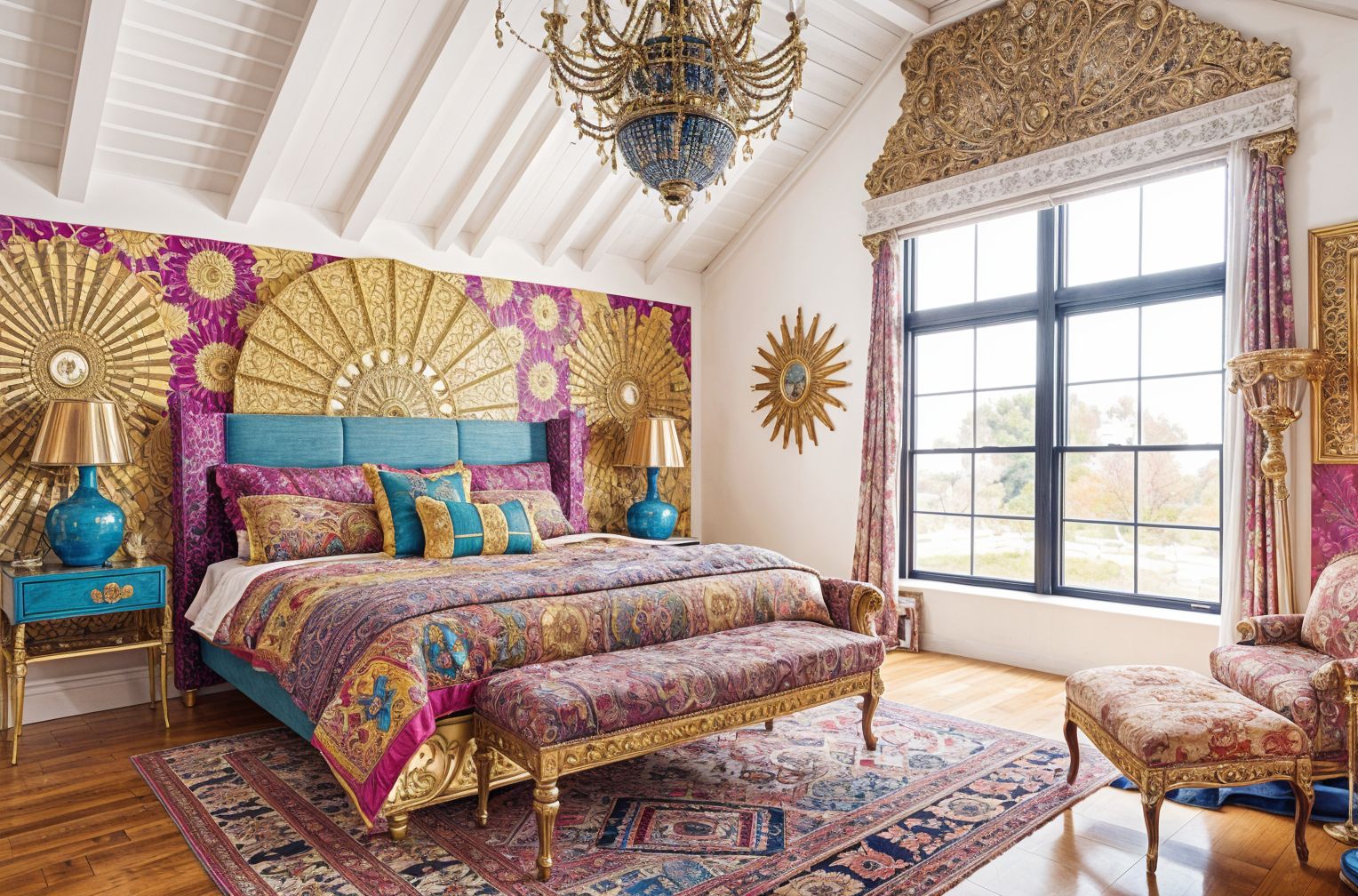 Maximalist Guest Room