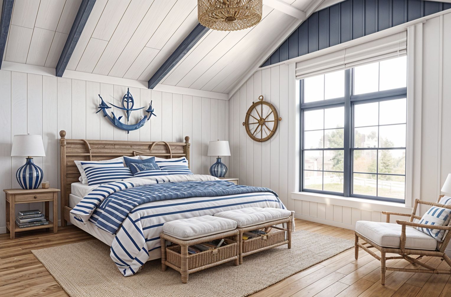 Nautical Guest Room