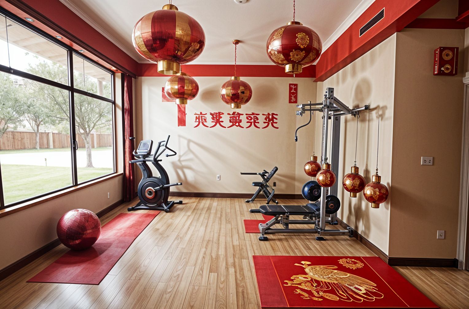 Chinese New Year Gym