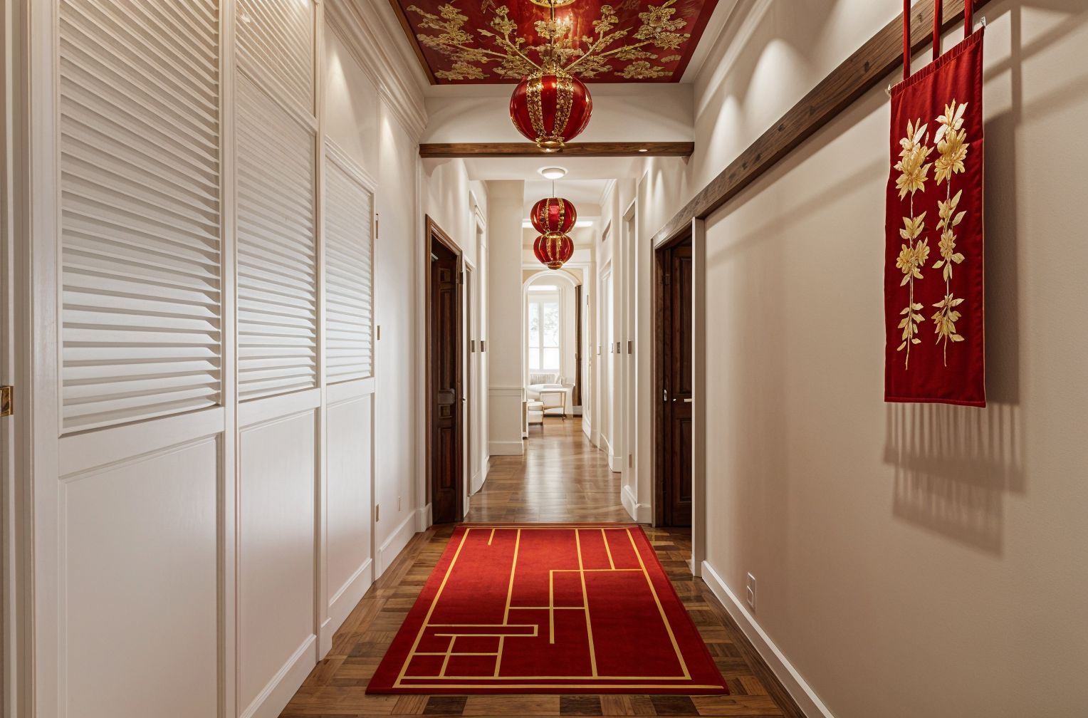 Chinese New Year Hallway