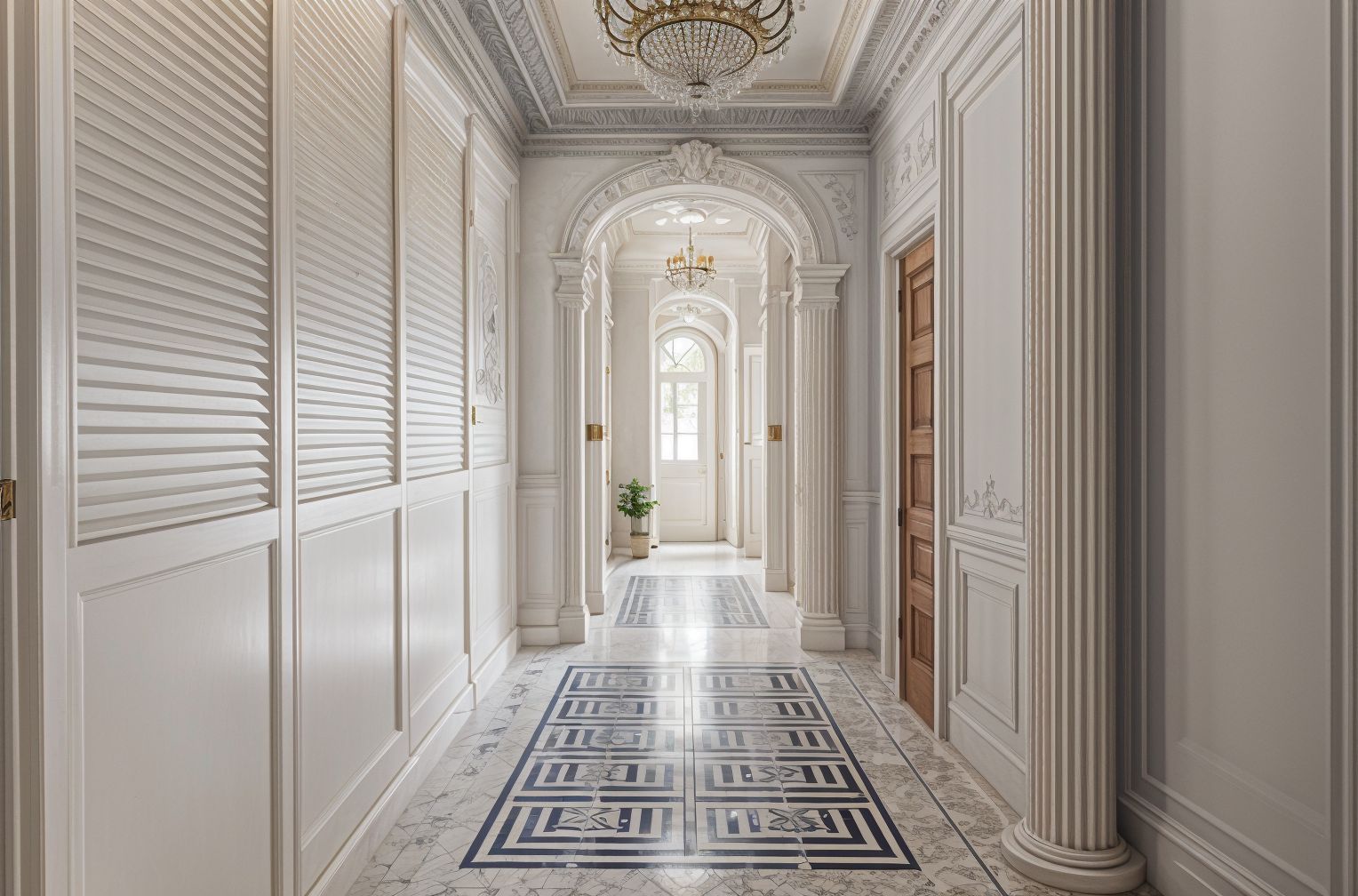 Greek Hallway