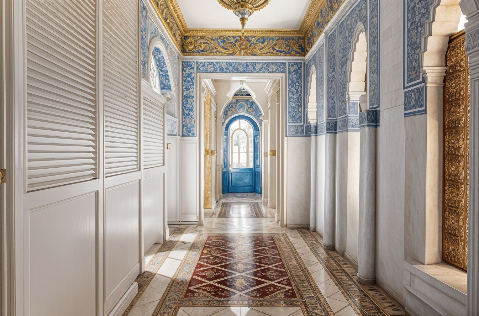 Moroccan Hallway