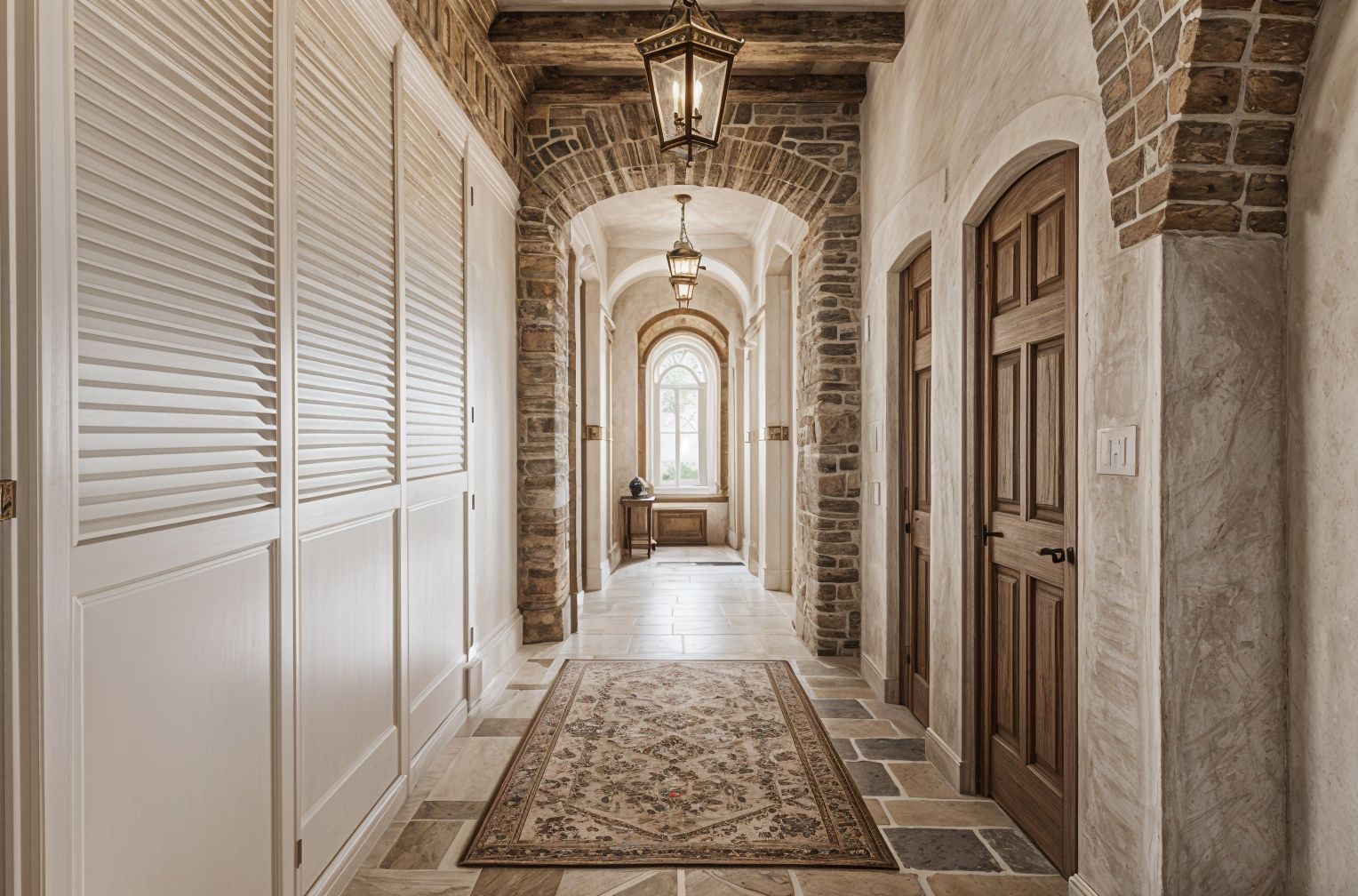 Tuscan Hallway