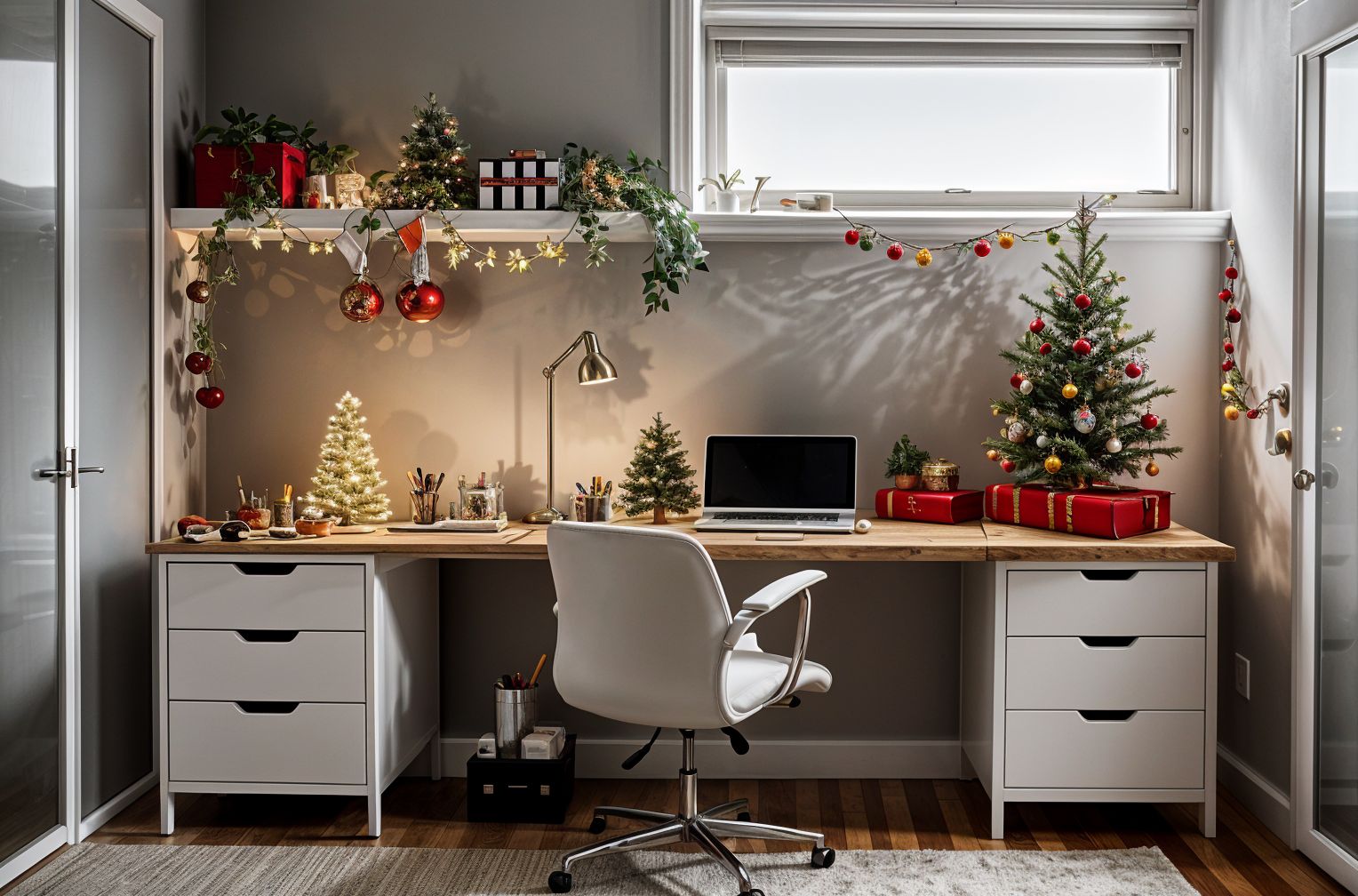 Christmas Home Office