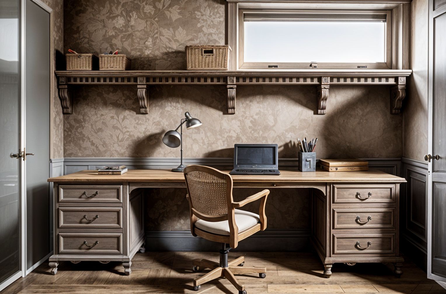 French Country Home Office