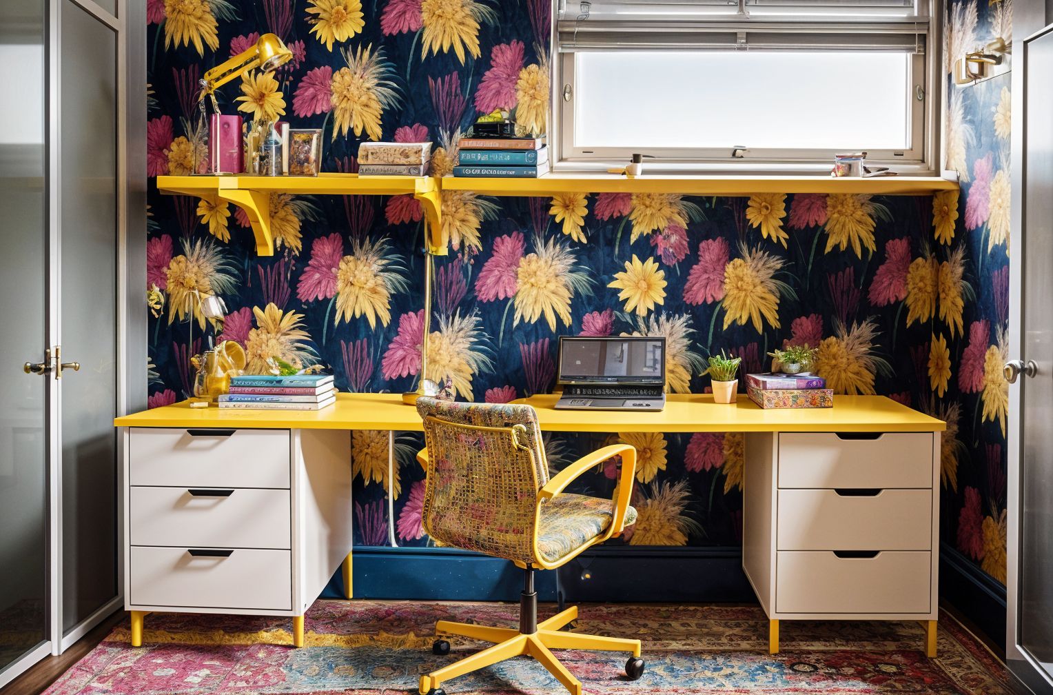 Maximalist Home Office